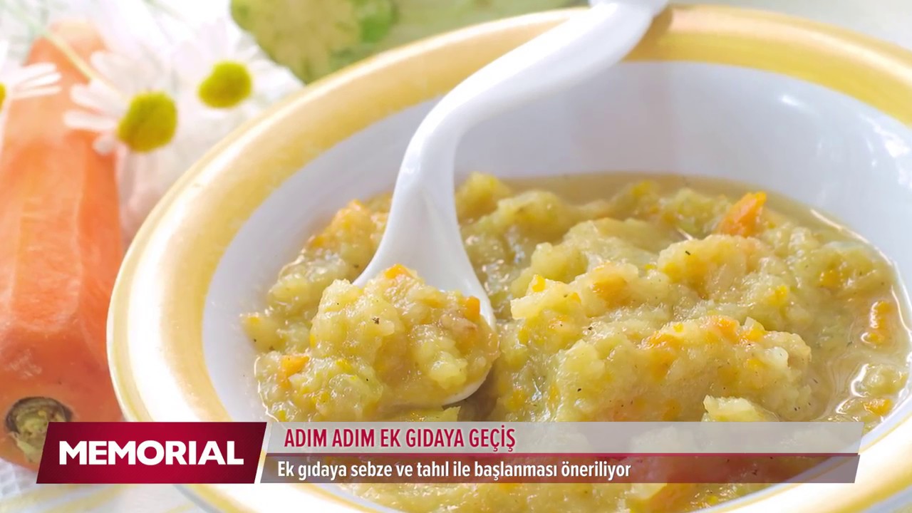Bebeklerde adım adım ek gıdaya geçiş