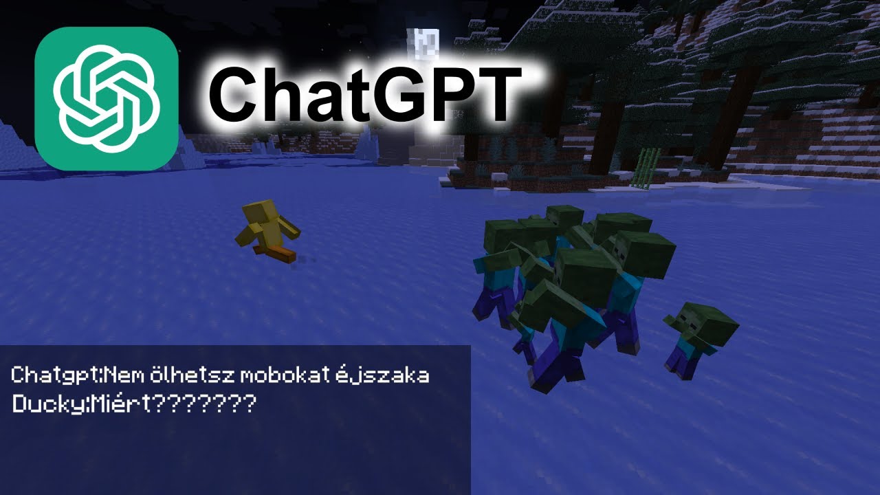 Túléltem a ChatGpt challangeit a minecraftban pt 1