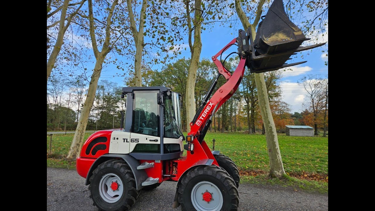Terex TL 65 Wiellader Minishovel Radlader Shovel FOR SALE...  WWW.ROBLUIJKX.NL