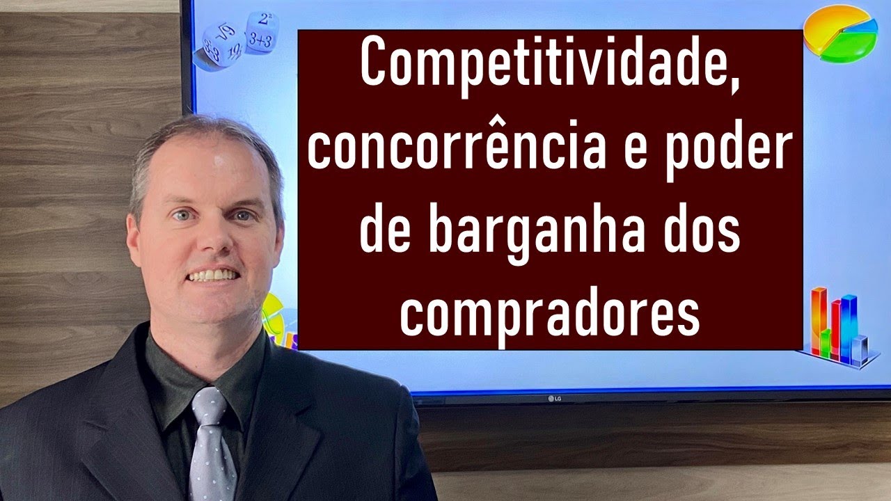 ✅ Competitividade, concorr&ecirc;ncia e poder de barganha dos compradores