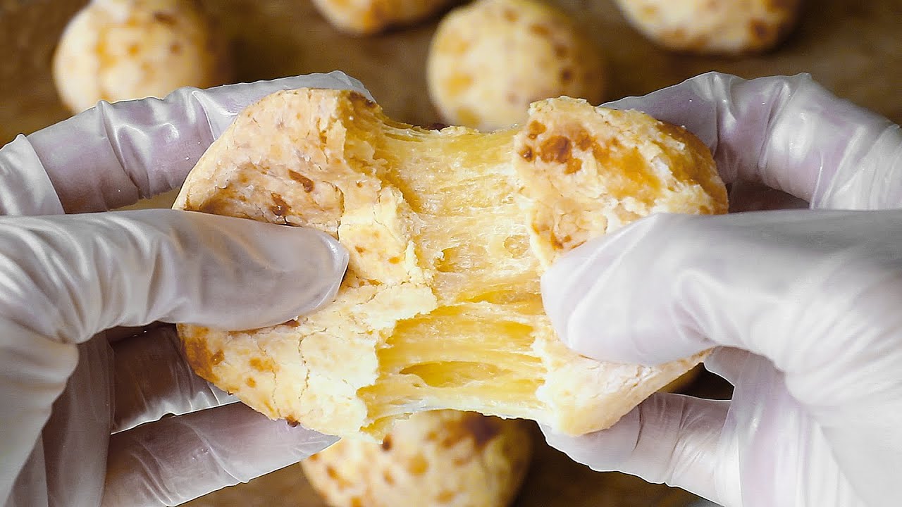 Бразильский сырный хлеб (Pão De Queijo) Очень простой и вкусный