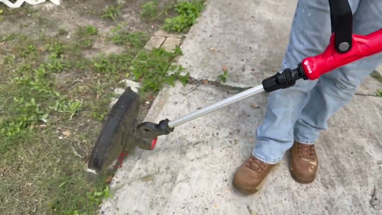 Обзор триммера и кромкореза CRAFTSMAN V20 WEEDWACKER. Очень легкий и отлично работает!!