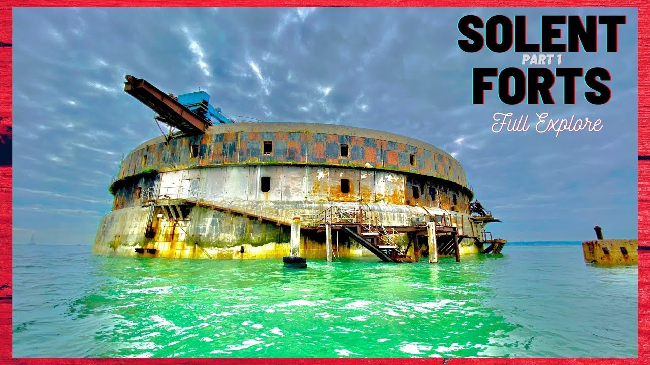 ABANDONED UK SEA FORT | Horse Sand Fort - Portsmouth