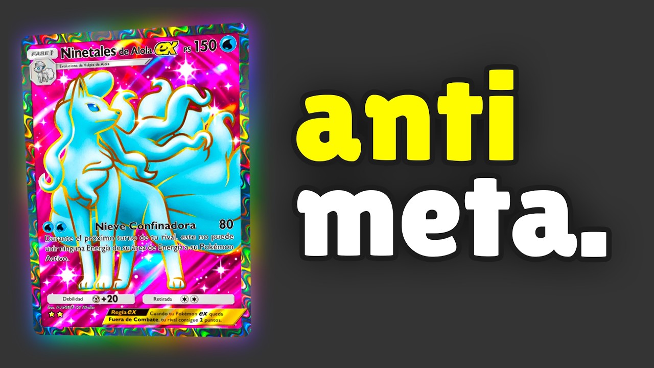 Ninetales es counter BRUTAL del mejor mazo y nadie se ha dado cuenta