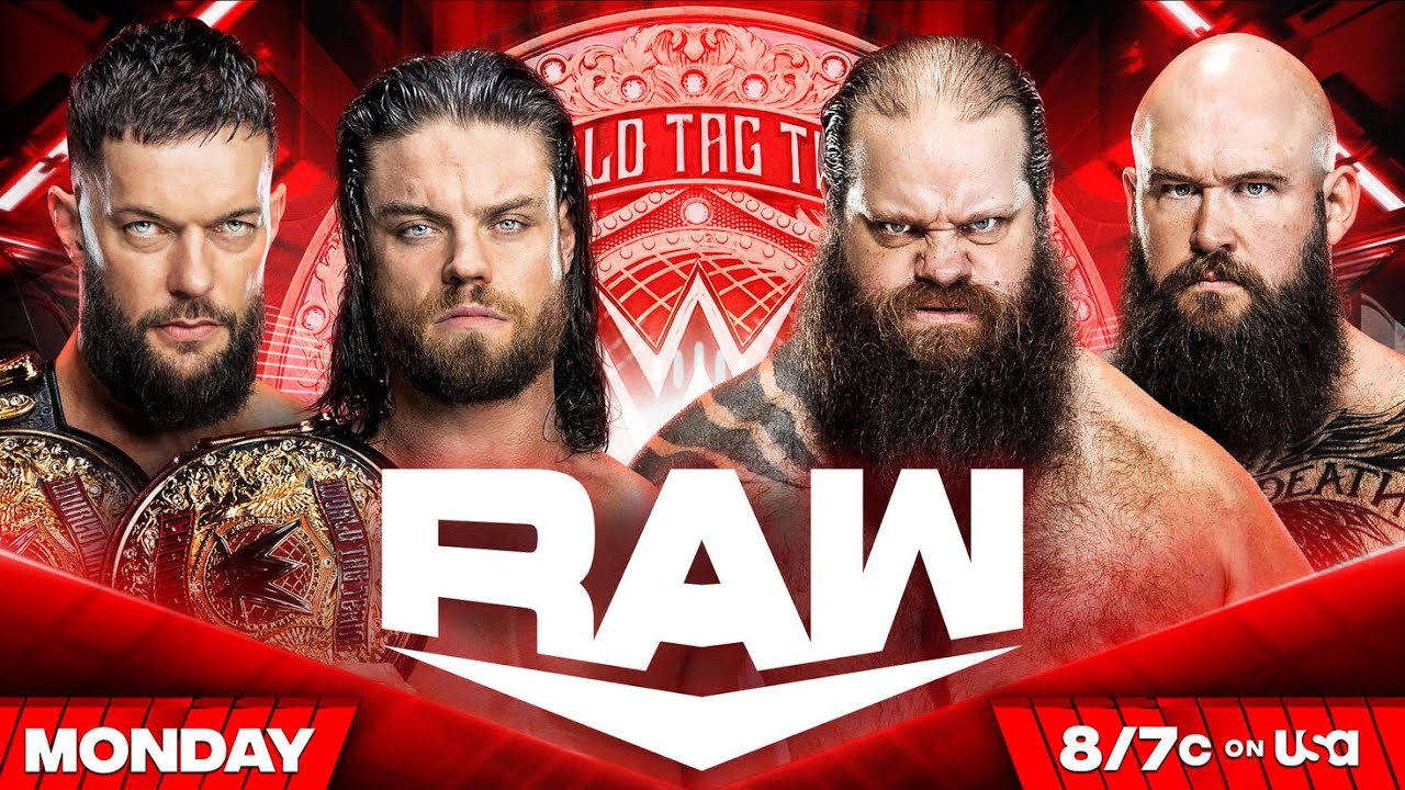 🔥 Epic Showdown: Finn B&aacute;lor & JD McDonagh vs. The War Raiders for the World Tag Team Titles! 💥
