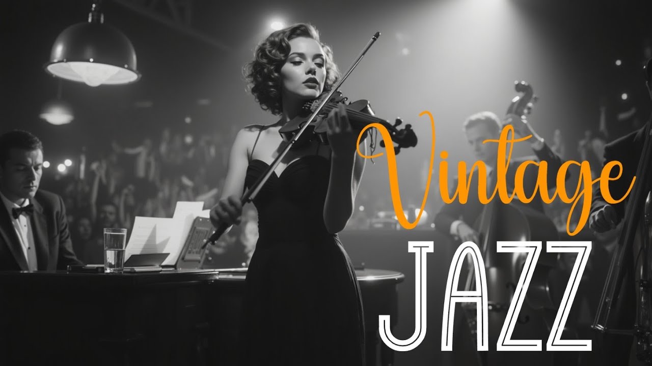 Винтажный Джаз Лаунж 🎻 Золотая Эпоха Классического Джаза 🎻 Ретро Джаз и Расслабляющий Смус Свинг