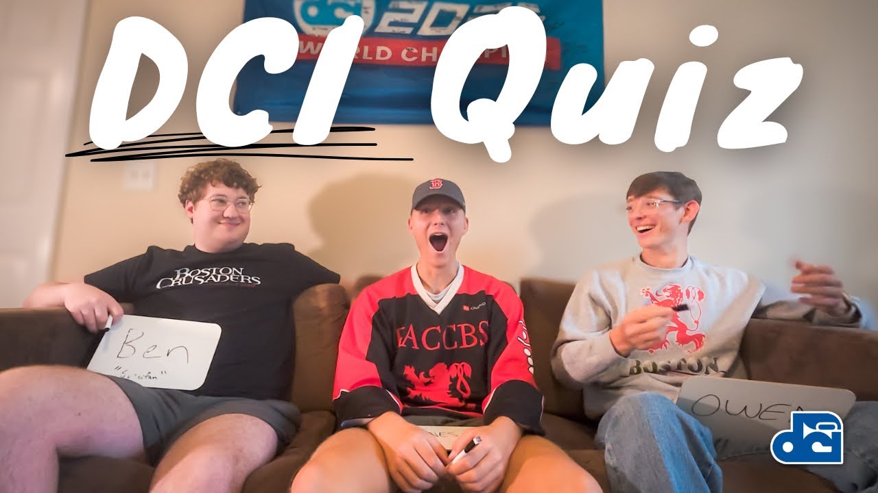 DCI World Champs Boston Crusaders vs Drum Corps Quiz
