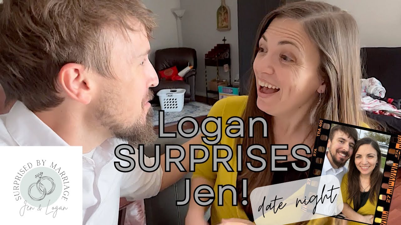 Logan SURPRISES Jen! 🤩 #surprisedbymarriage