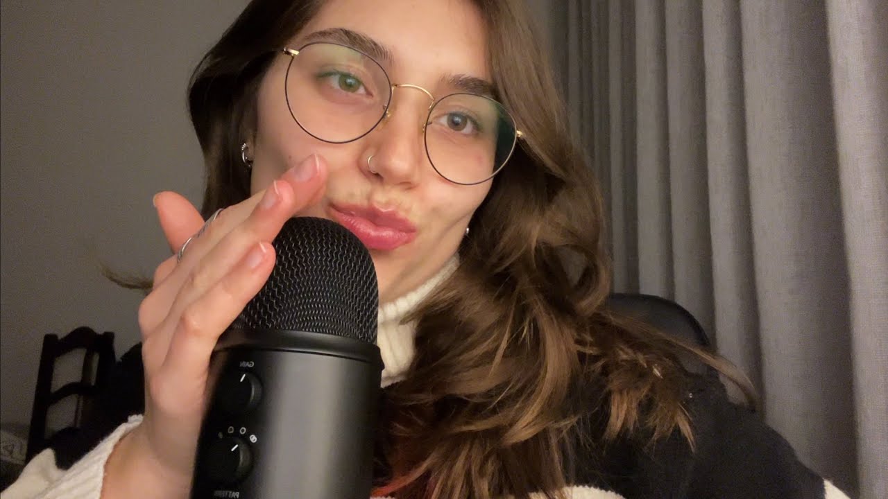 ASMR for those who LOVE mouth sounds + tapping combo 