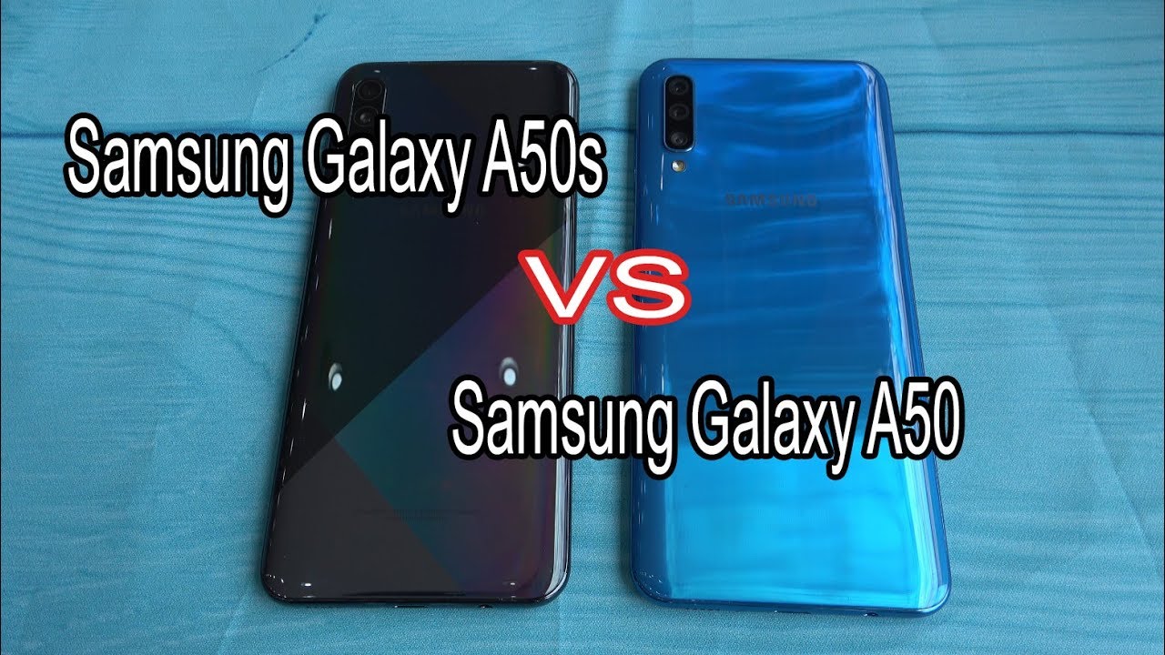 Samsung Galaxy A50s vs Samsung Galaxy A50 | SpeedTest and camera comparison