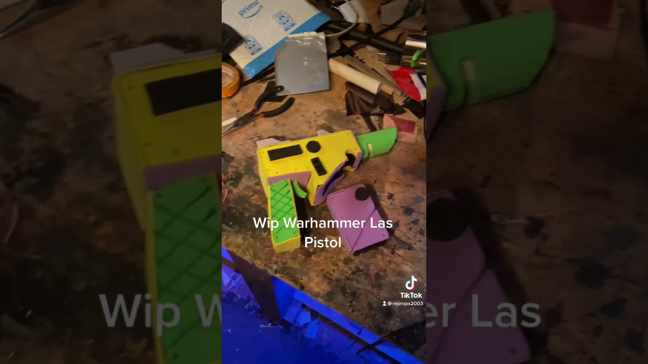 WIP Warhammer Las Pistol