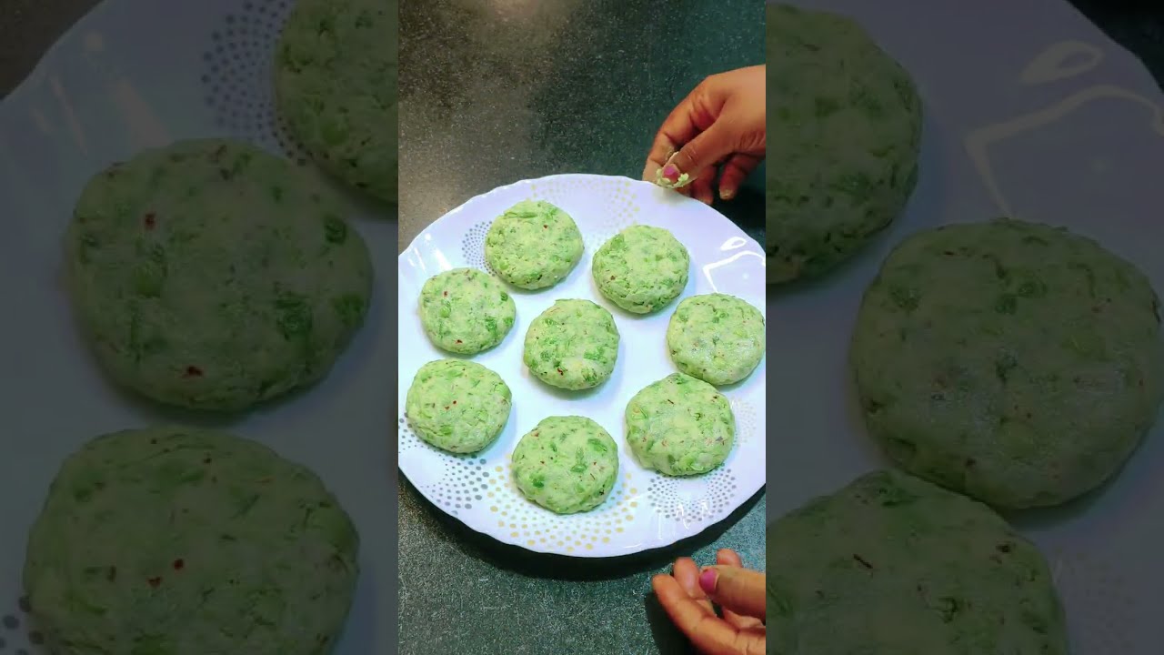 हरी मटर की टिक्की बनाओगे तो आलू की टिक्की खाना भूल जाओगे। Hari matar ki chat। Hari matar ki tikki