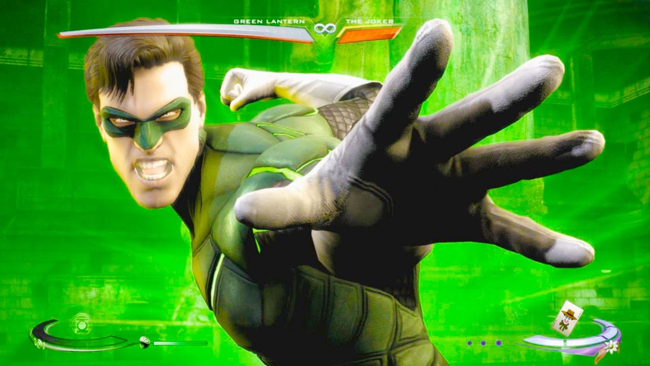 Injustice: Gods Among Us - Green Lantern Super Move on all Characters 4K 60FPS gameplay All Costumes