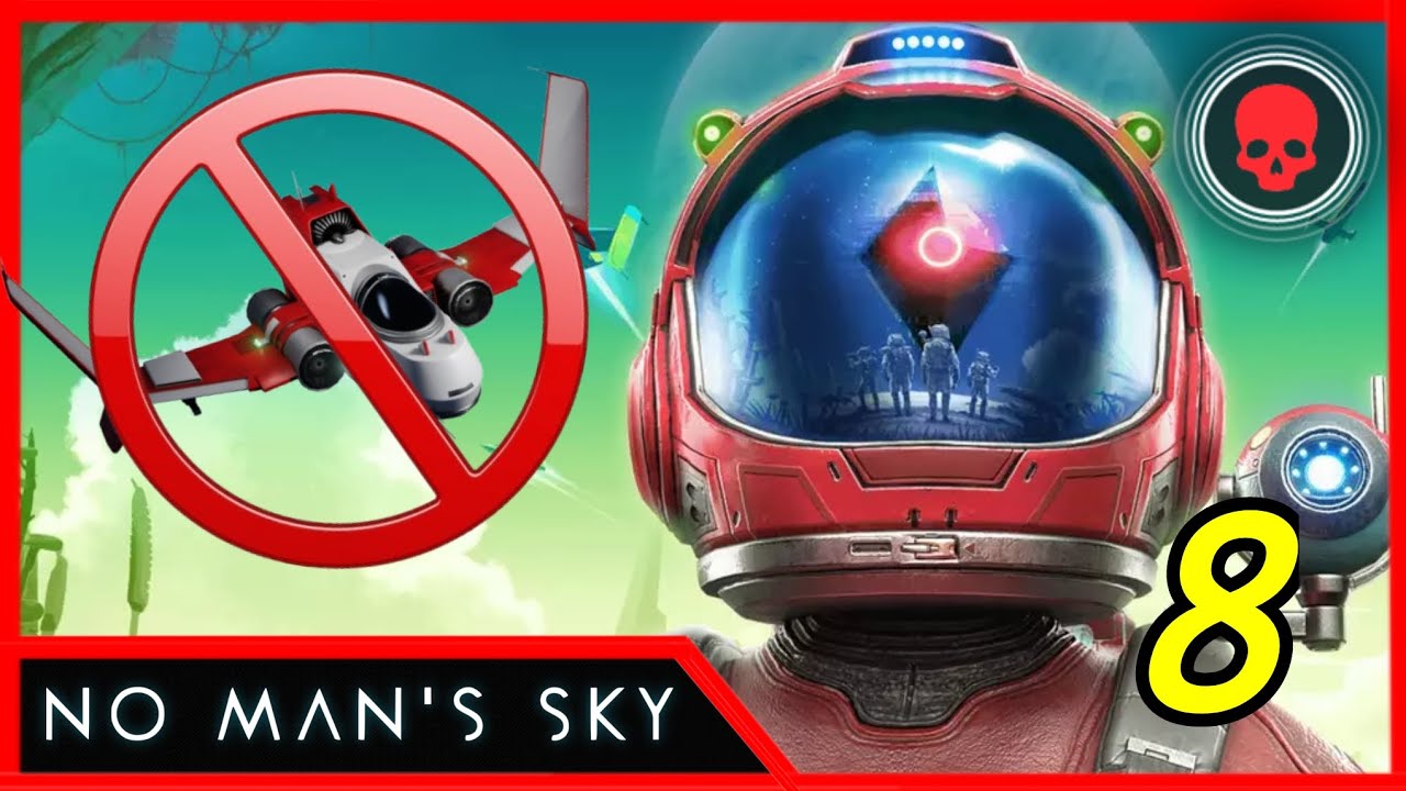 No Mans Sky Permadeath no starter ship challage part eight!