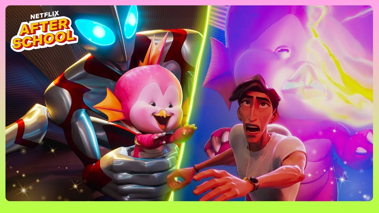 Ultraman VS Baby Kaiju 💥👶 Ultraman: Rising | Netflix Family