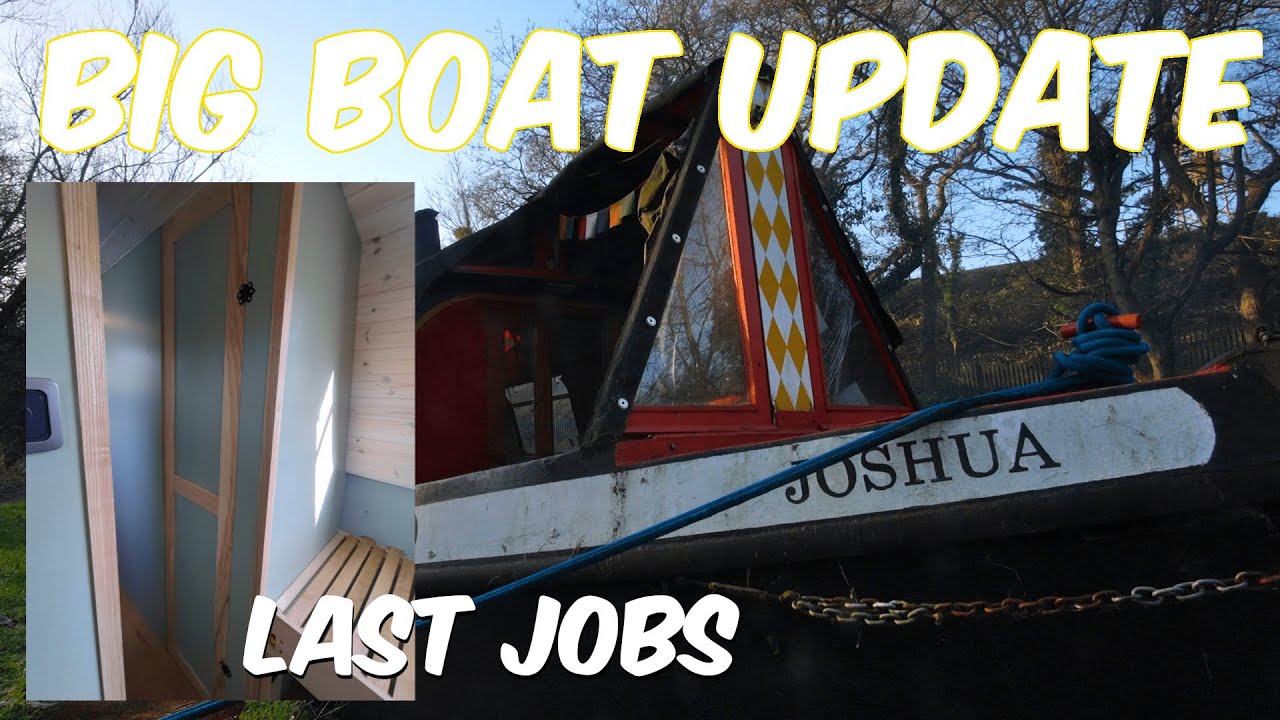 Renovating a narrowboat EP11 - Completing the last few odd-jobs