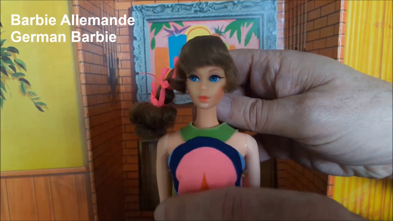 Les différentes versions de la Talking Barbie de 1968