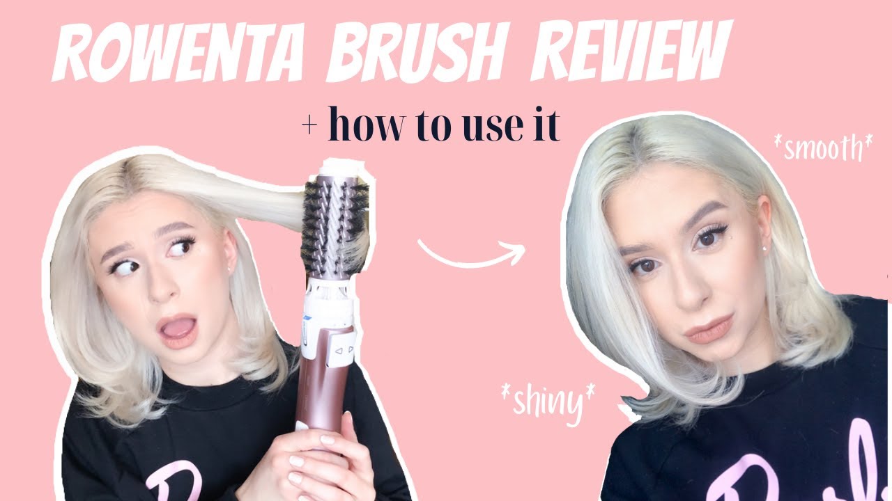 Обзор щетки Rowenta Brush Activ Volume & Shine | Как ею пользоваться