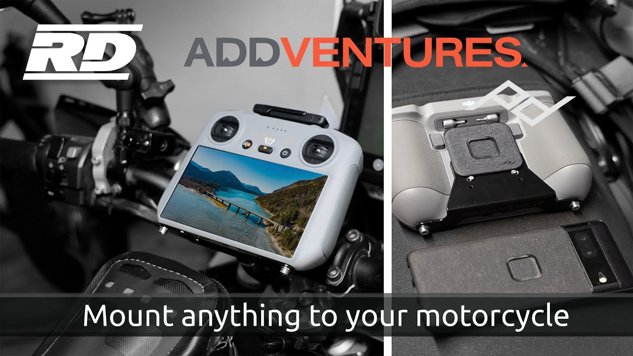 PEAKDESIGN Bike Mount - DJI Drohne / Handy am Motorrad befestigen / unkompliziert