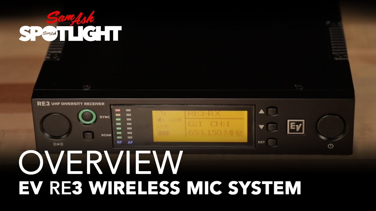 Electro-Voice RE3 Wireless Microphone System | Everything You Need To Know (feat. Mark Storm)