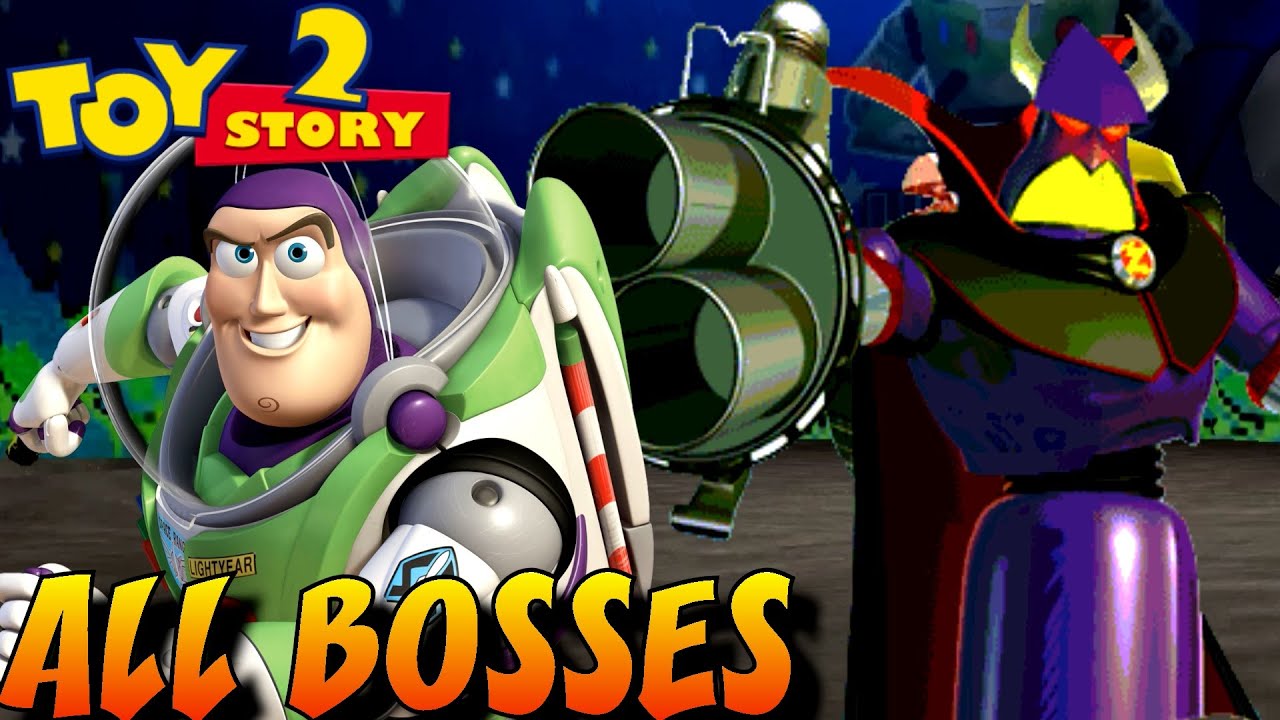 Toy Story 2 - All Bosses (No Damage)
