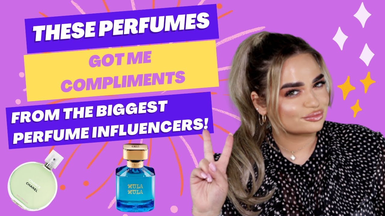 I'M BACK! MY MOST COMPLIMENTED SCENTS BY OTHER INFLUENCERS!! 🥹 | PERFUME REVIEW | Paulina Schar