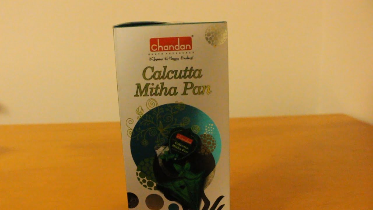 calcutta mitha pan review, indian sweet review, completely random review