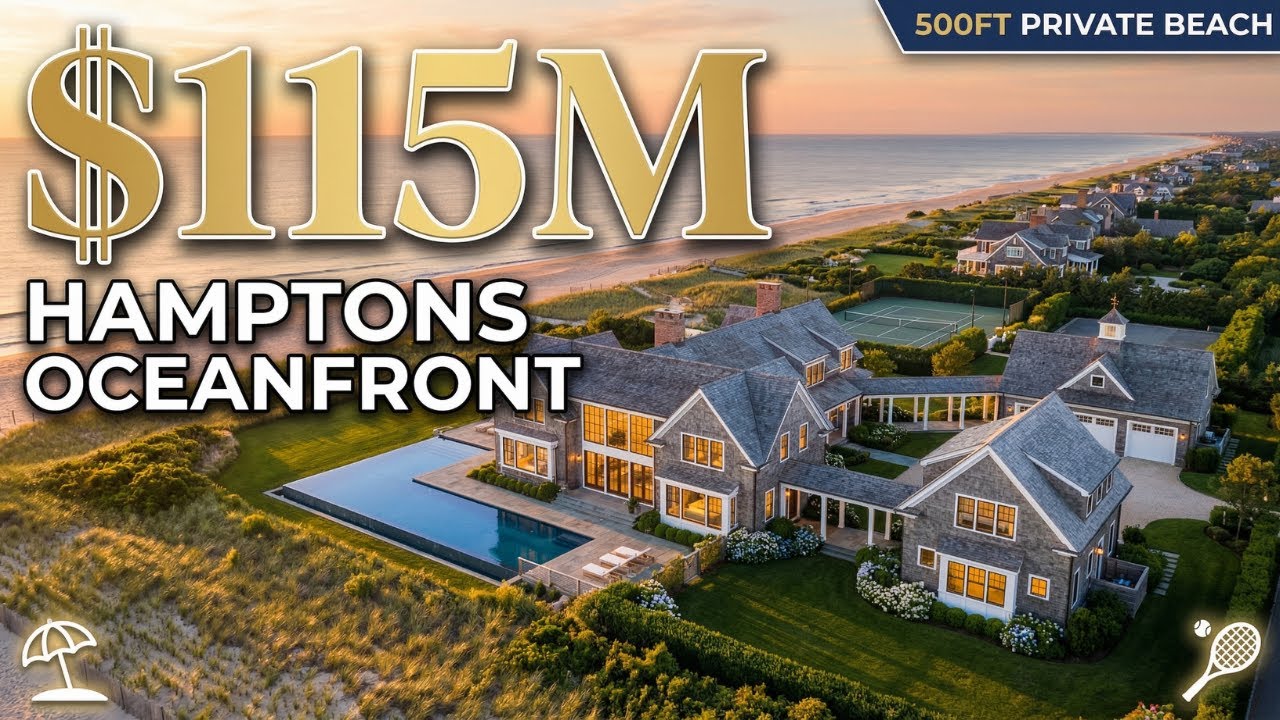 Inside a $115M Hamptons Oceanfront Estate New Yorkew