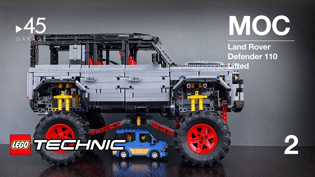 [MOC] Поднимаем Land Rover Defender 110 (2020)
