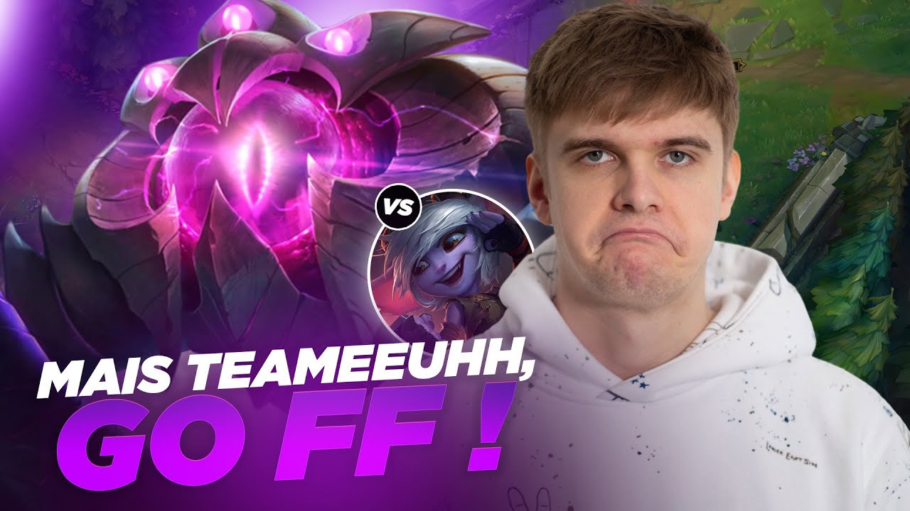 RHOBALAS : SOLOQ SMURF | MAIS TEAMEUUUUUH GO FF - VEL'KOZ VS TRISTANA | LOL FR