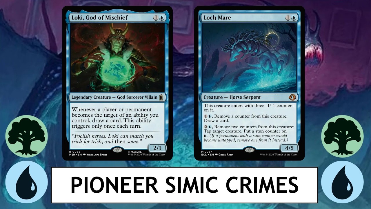 MTG Pioneer Simic Crimes - Be Loki, Do Crime. If You Know, You Know