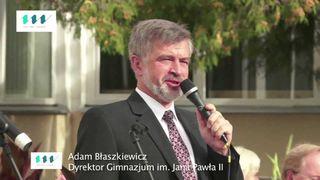 Początek roku szkolnego w Gimnazjum Jana Pawła II oraz w przedszkolu ,,Wilia