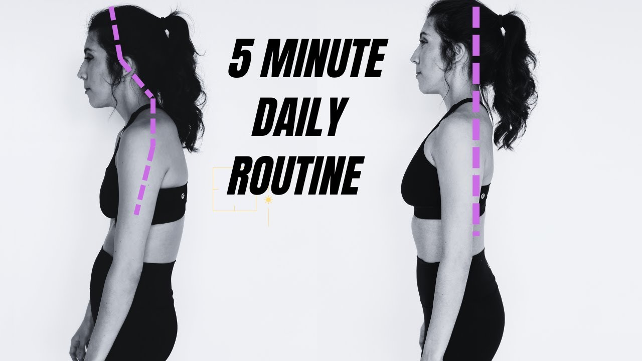 5 MIN Daily Routine for Better Posture | At-Home Stretching and Mobility Exercises