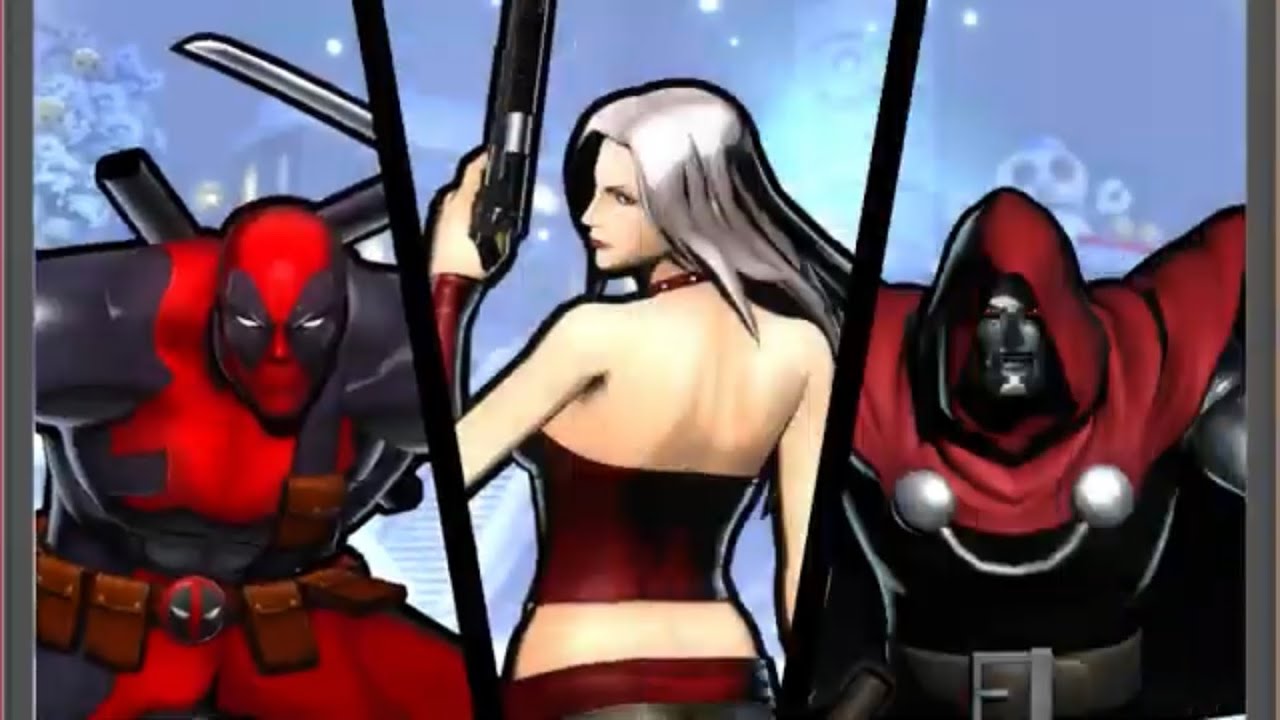 Ultimate Marvel vs Capcom 3: Trish, Deadpool, and Doctor Doom arcade playthrough