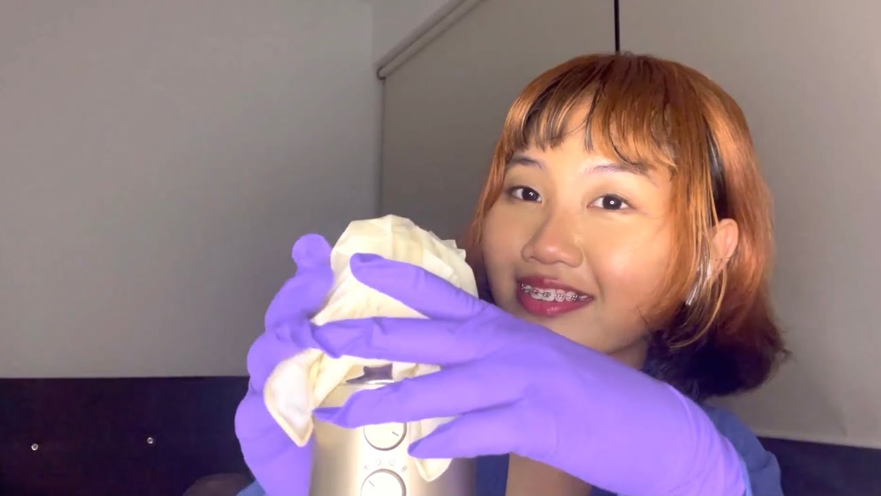 Crinkly Gloves Fitting on You 1HR! | First Time Trying ASMR | Pandemic Series
