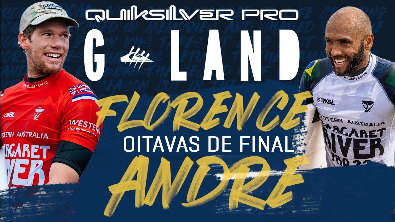 John John Florence x Jadson Andr&eacute; - Oitavas de Final | Quiksilver Pro G-Land