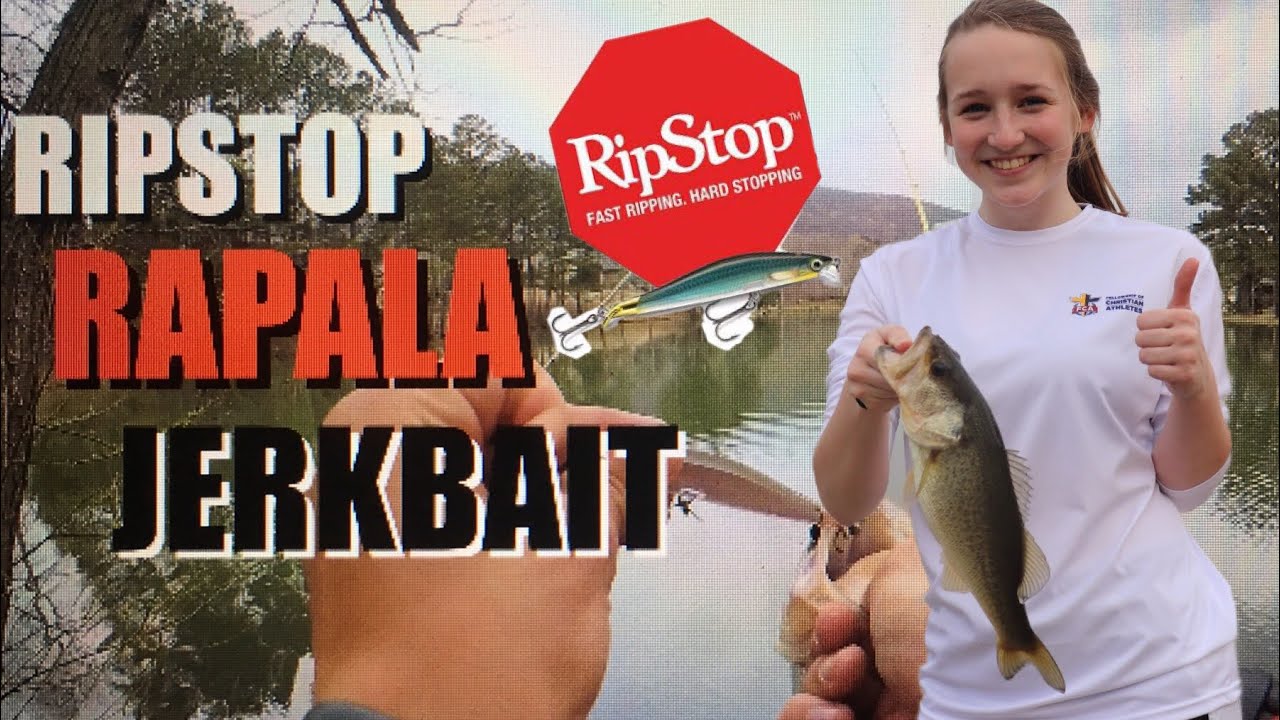 The BEST JERKBAIT For POND FISHING -- Rapala RipStop