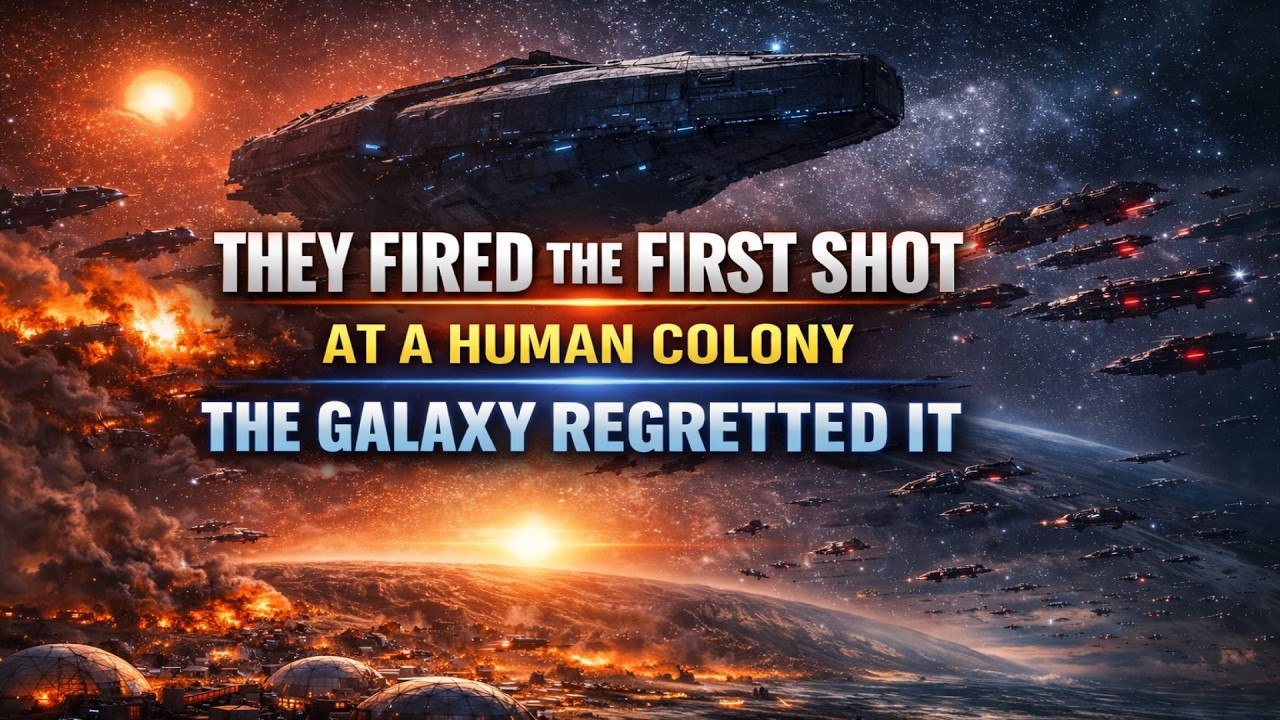 They Fired the First Shot at a Human Colony — The Galaxy Regretted It | HFY | SCI Fi