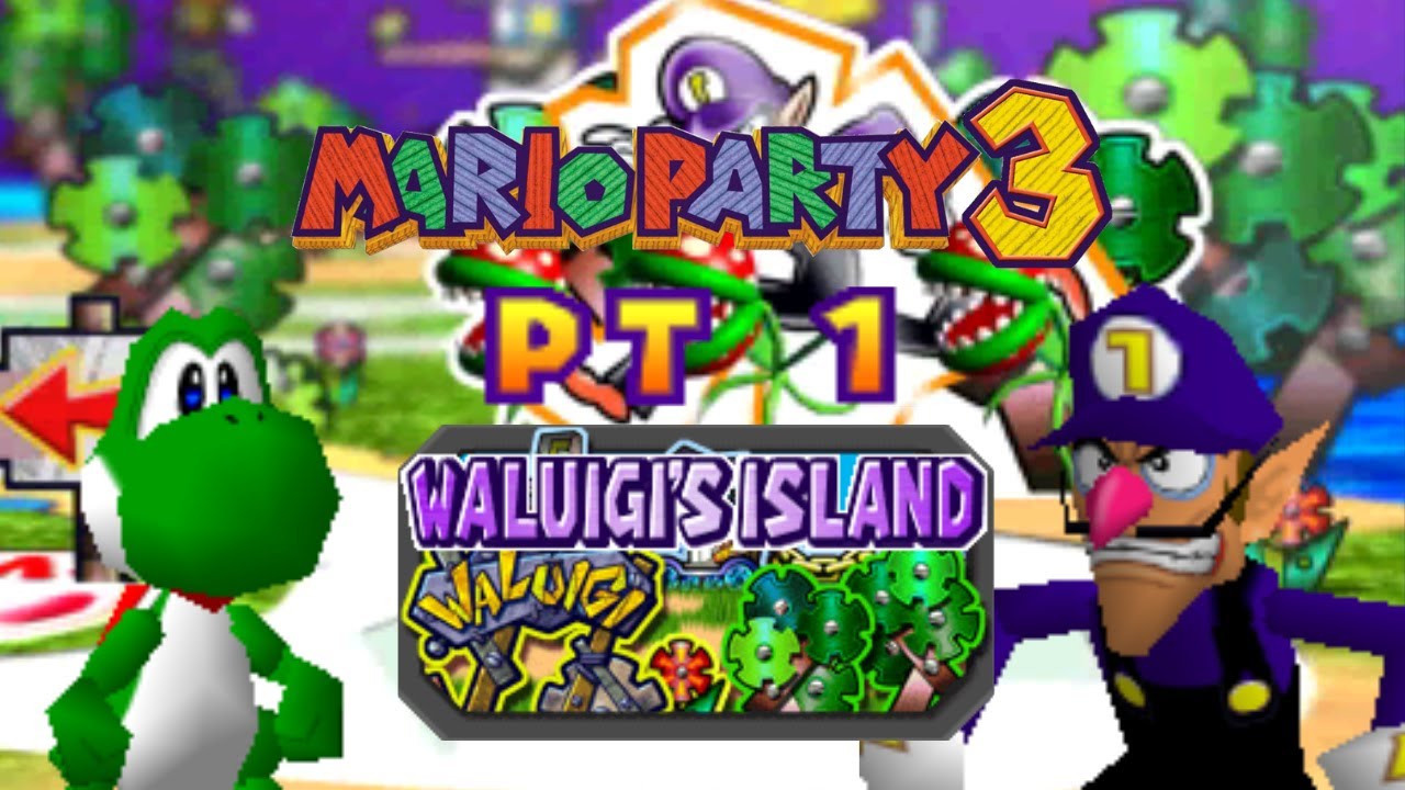 THIS IS NOT FAIR! - Mario Party 3 Waluigi's Island FINALE Part 1