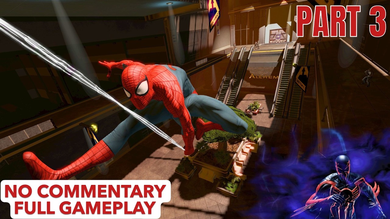 Spider-Man: Edge of Time Walkthrough Gameplay Part #3 (NO COMMENTARY)