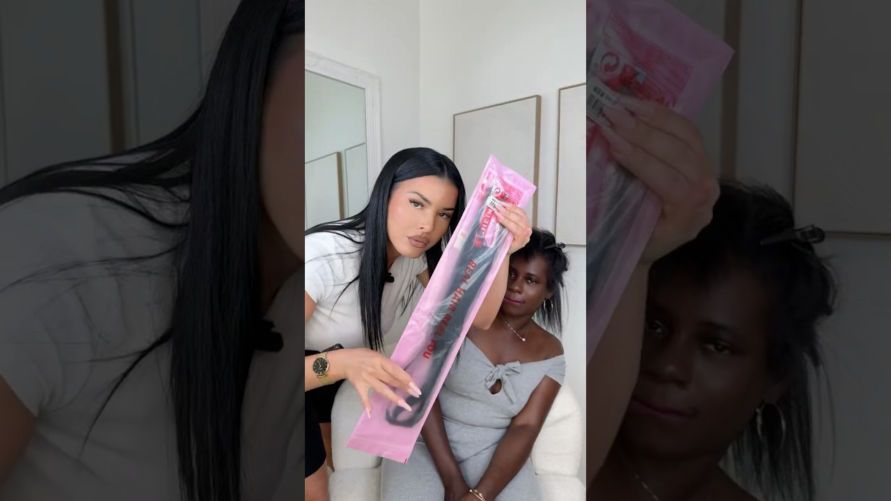 She asked me for long hair 😭 ya rabi&hellip; does she think I&rsquo;m out here doing magic tricks? 😳 #asmr