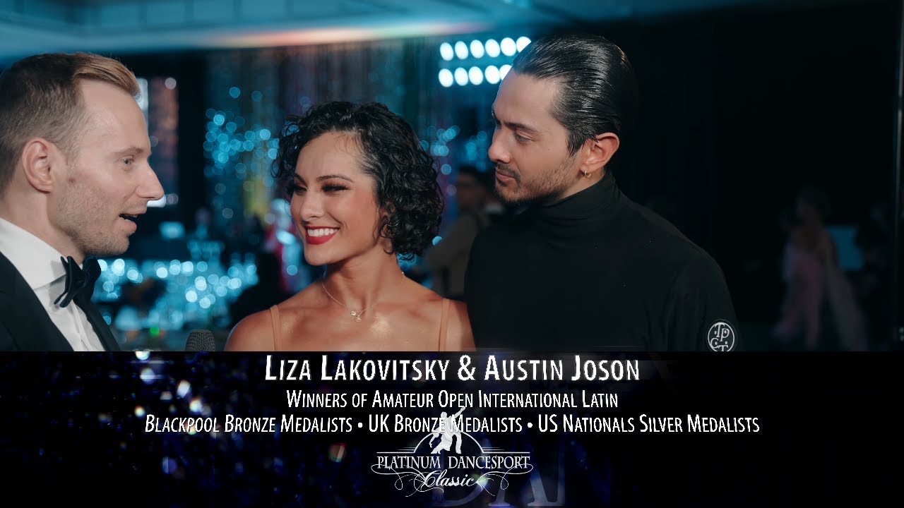 Liza Lakovitsky & Austin Joson at Platinum Dancesport Classic