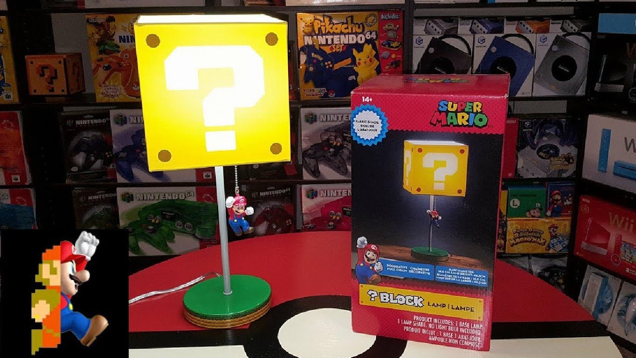? Block Lamp from Super Mario + ThinkGeek | Nintendo Collecting