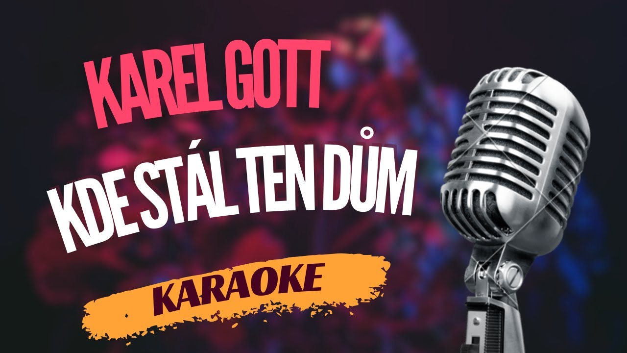 Karaoke - Karel Gott - 