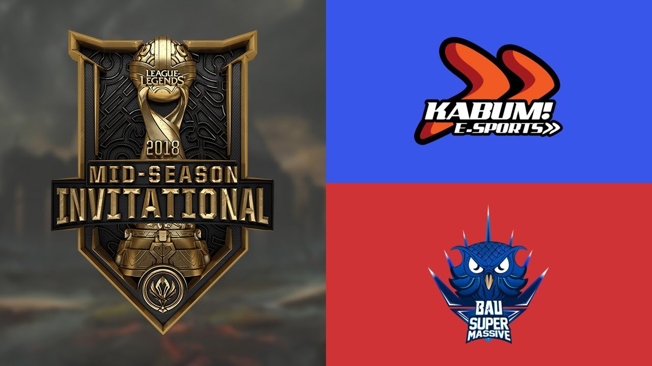 KaBuM! e-Sports vs BAU SuperMassive eSports | Mid-Season Invitational 2018 Highlights