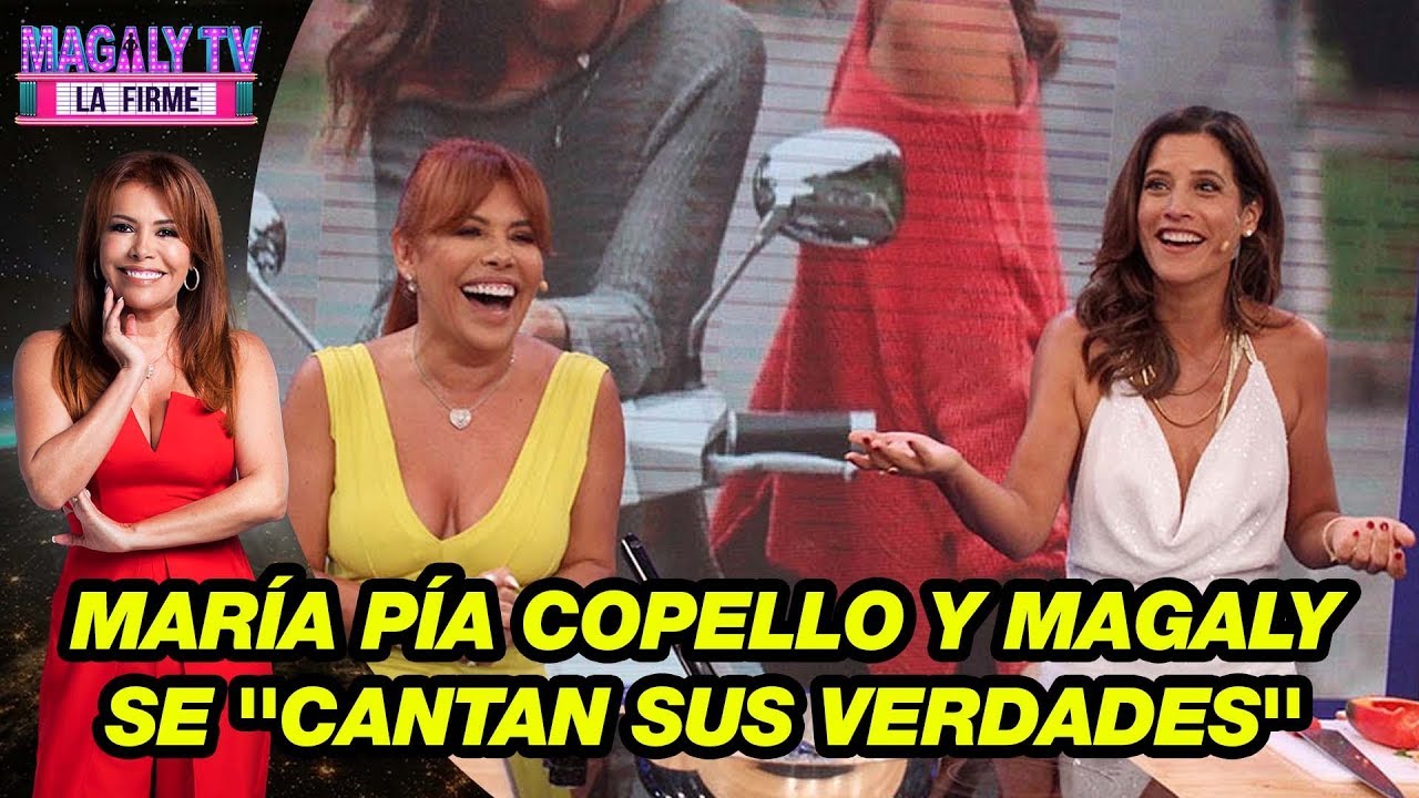 María Pía Copello y Magaly Medina se ''cantan sus verdades'' en duelo de rap