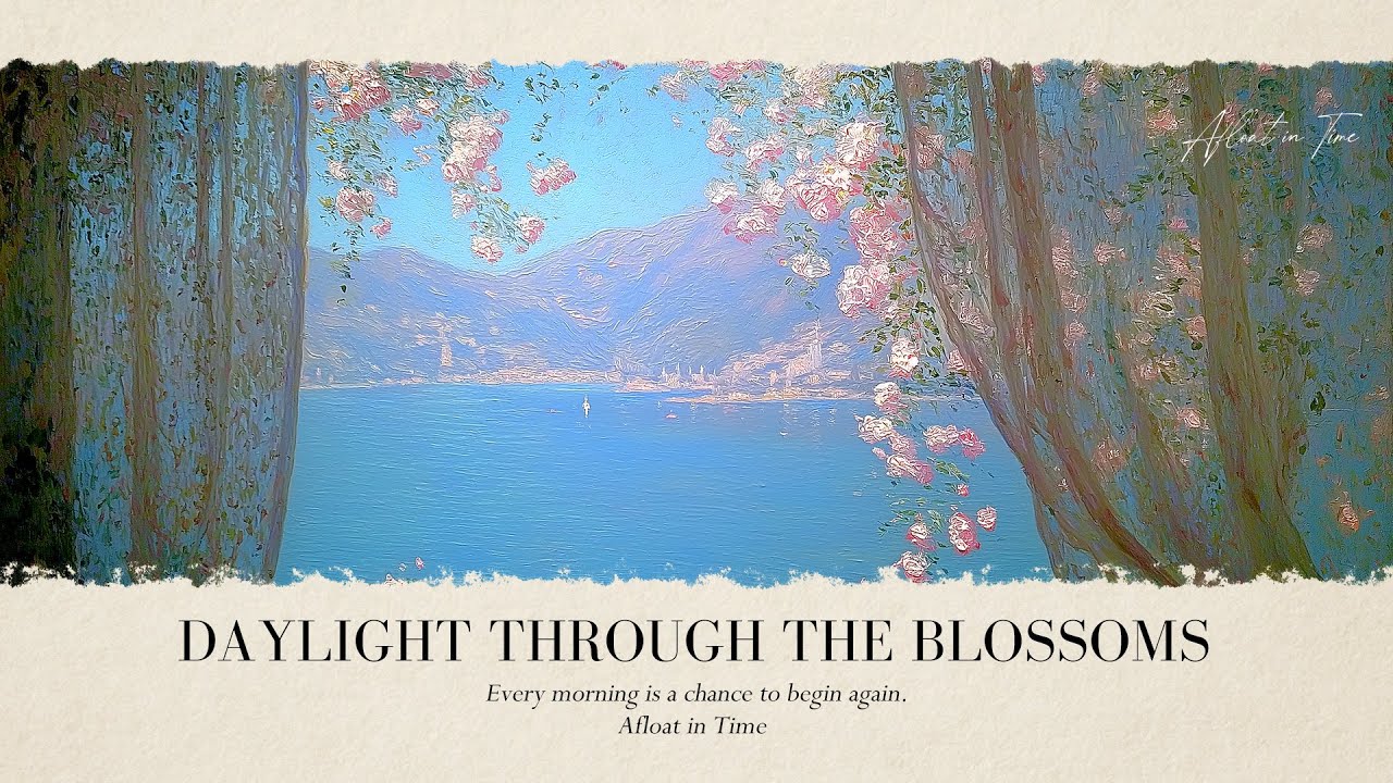 🌷Daylight Through the Blossoms| Peaceful Piano Music for Relaxation, Focus, Reading, Study & Calm