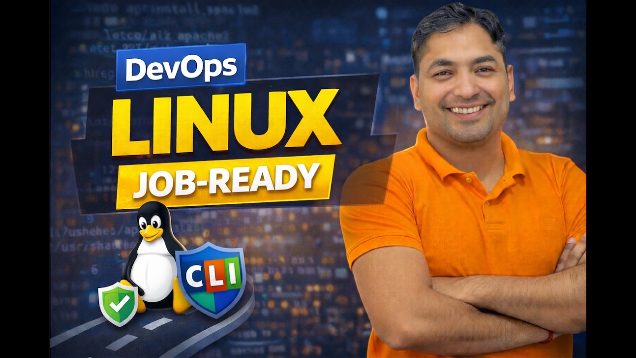 DevOps Linux Job-Ready | Daily Commands + Real-World Skills (Interview Relevant)