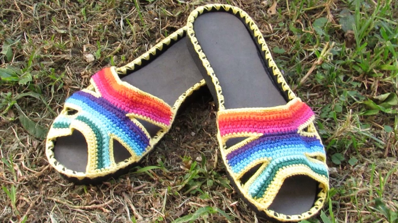 🩴SANDALIAS de VERANO a CROCHET en PUNTO BAJO🌞 ¡Adiós a las Chanclas Comunes! TTUTORIAL paso a paso