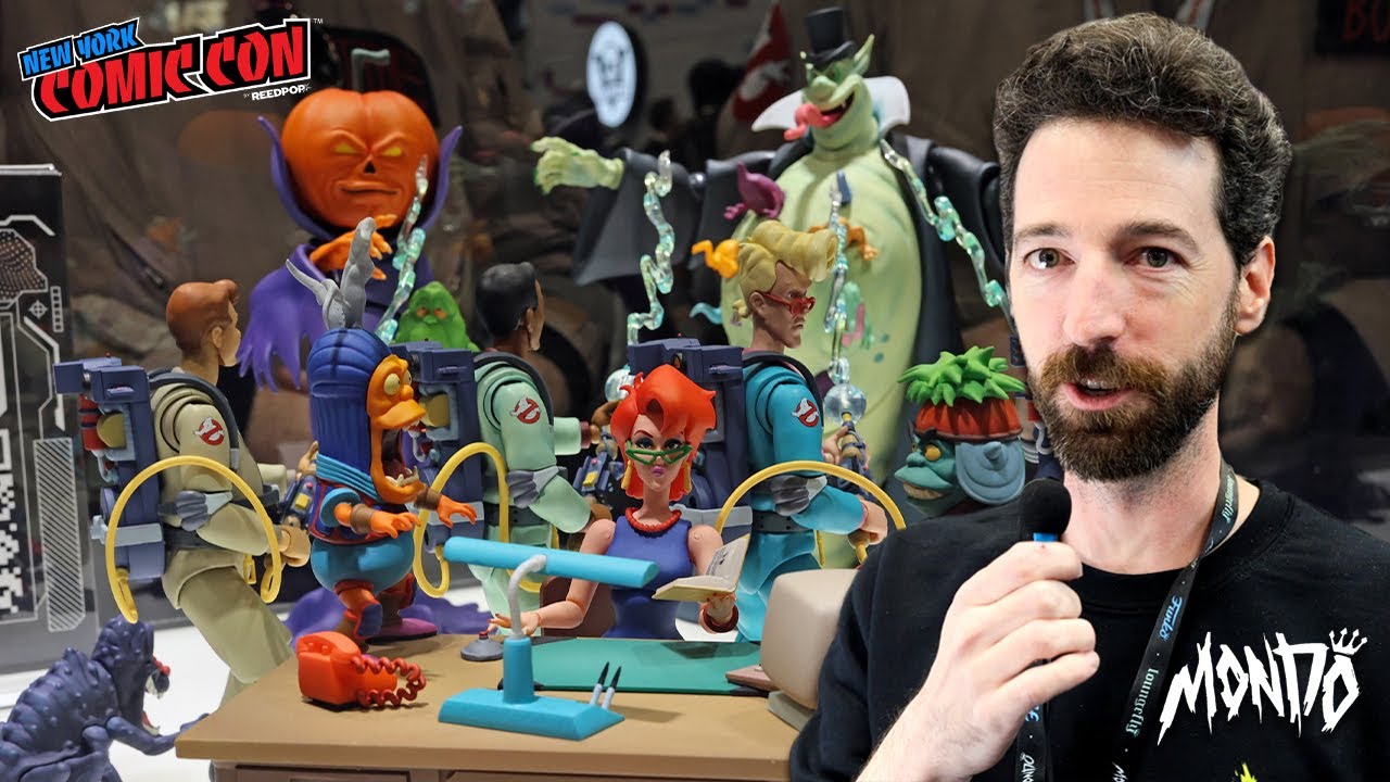 #NYCC Mondo's sculptor Alex Brewer Interview | The Real Ghostbusters Samhain 